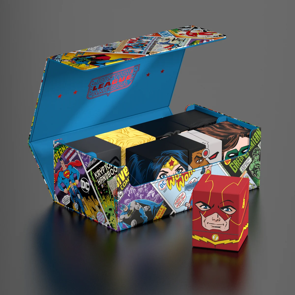 Squaroes Collectors Case 800 DC Justice League™ - Vintage Comics