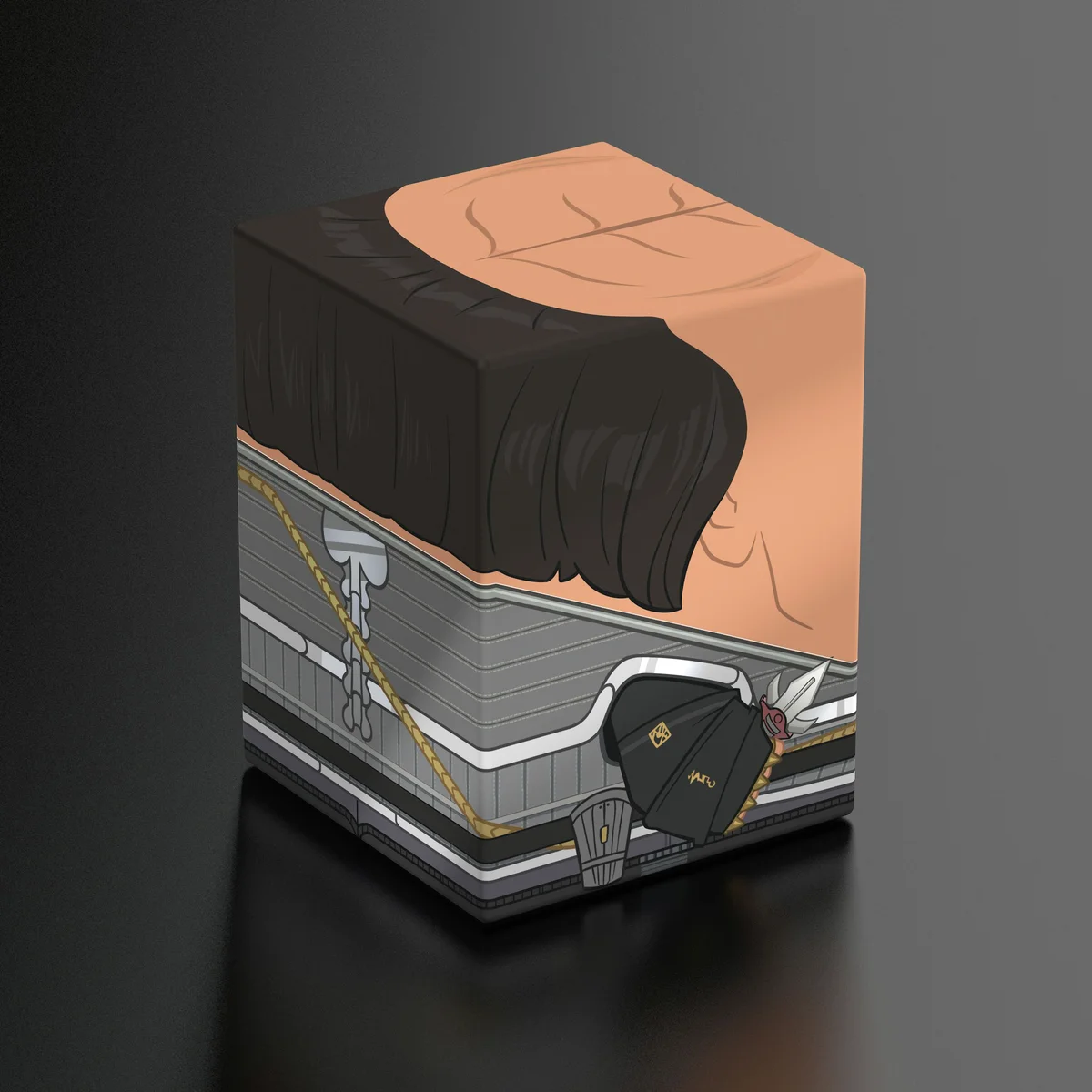 Star Trek - The Original Series Squaroe deck box by Ultimate Guard