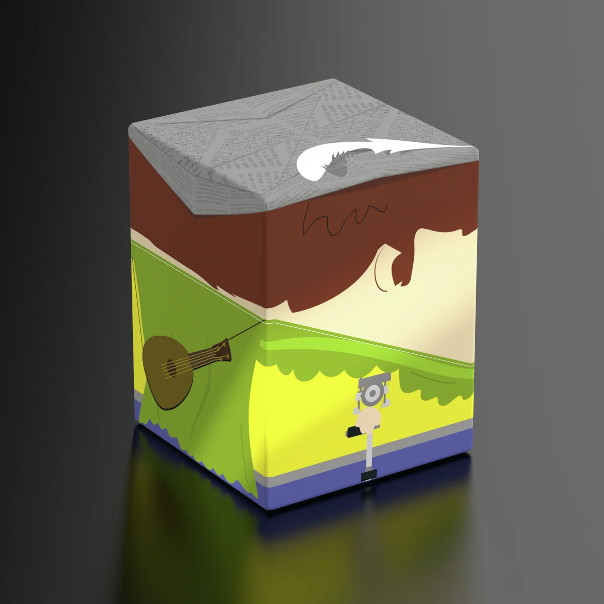 South Park Squaroe deck box by Ultimate Guard