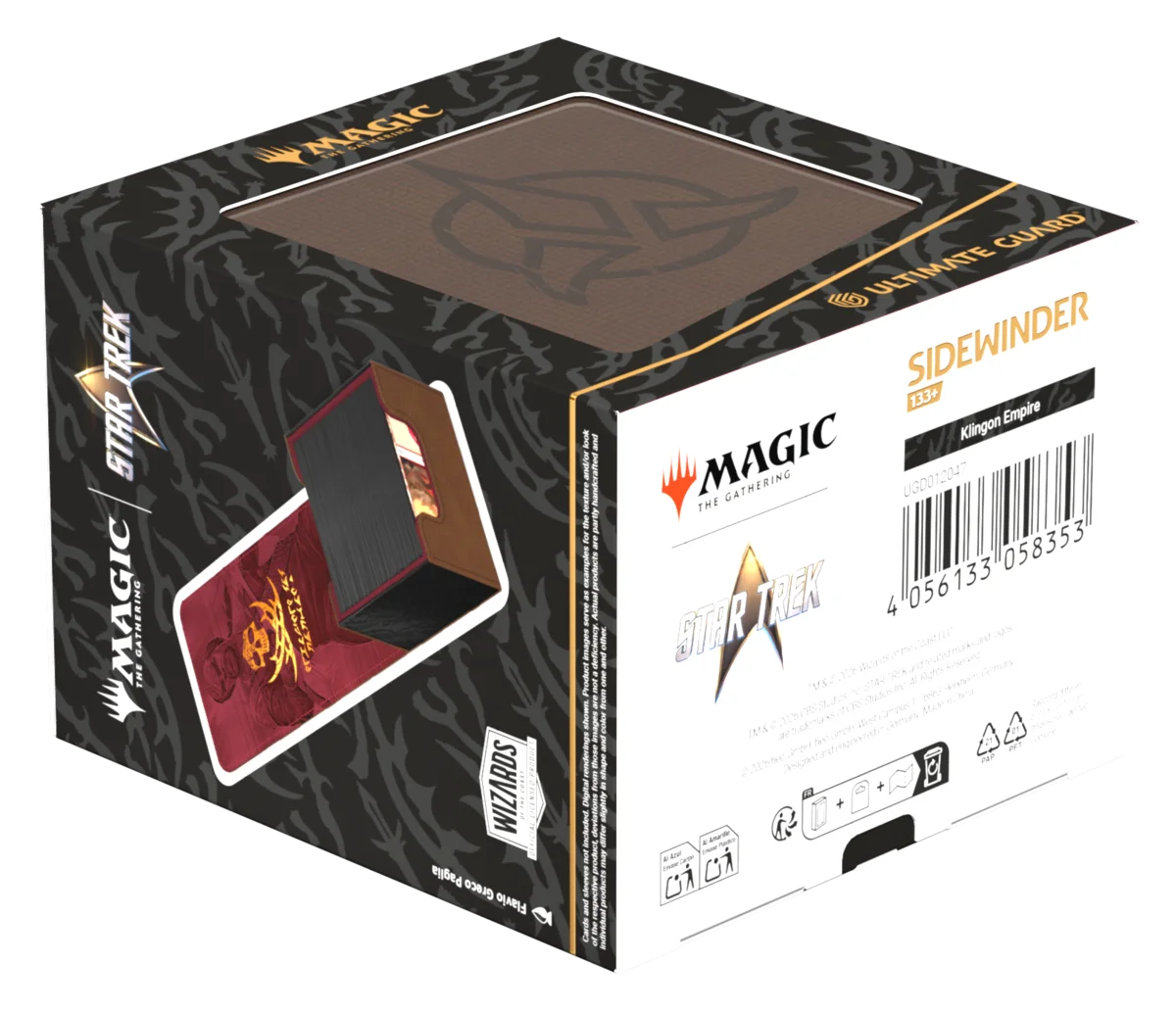 Ultimate Guard Sidewinder 133+ Magic: The Gathering | Star Trek - Klingon Empire