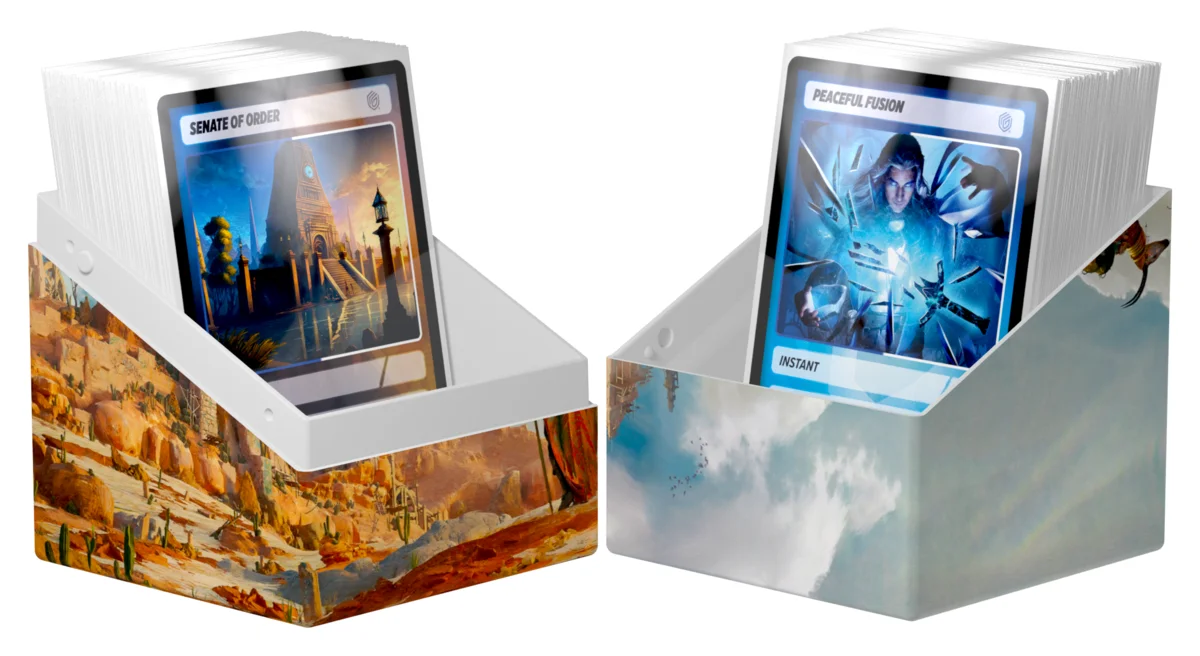 Ultimate Guard RTE Boulder 100+ Artist Edition #2 deck box by Mario Renaud