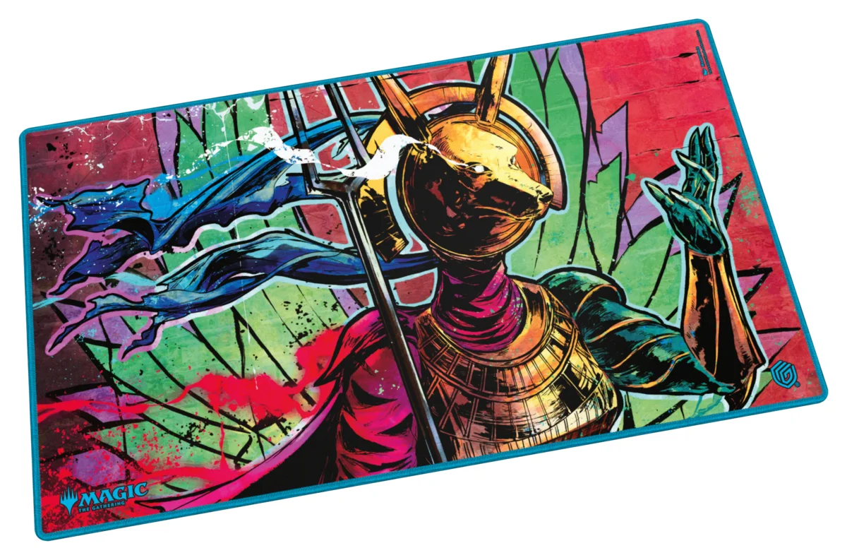 Tappetino Da Gioco MTG 61x35,6 Cm Con Custodia – Striscio Anti-Sfilacciamento, Gomma Antiscivolo, Design Colorato Per TCG
