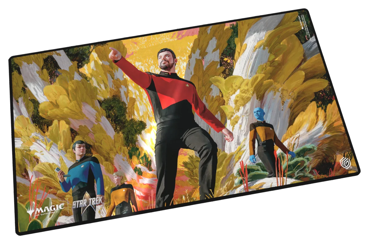 Ultimate Guard Play-Mat Magic: The Gathering | Star Trek - Will Riker, First in the Field Ultimate Guard Play-Mat Magic: The Gathering | Star Trek - Will Riker, First in the Field