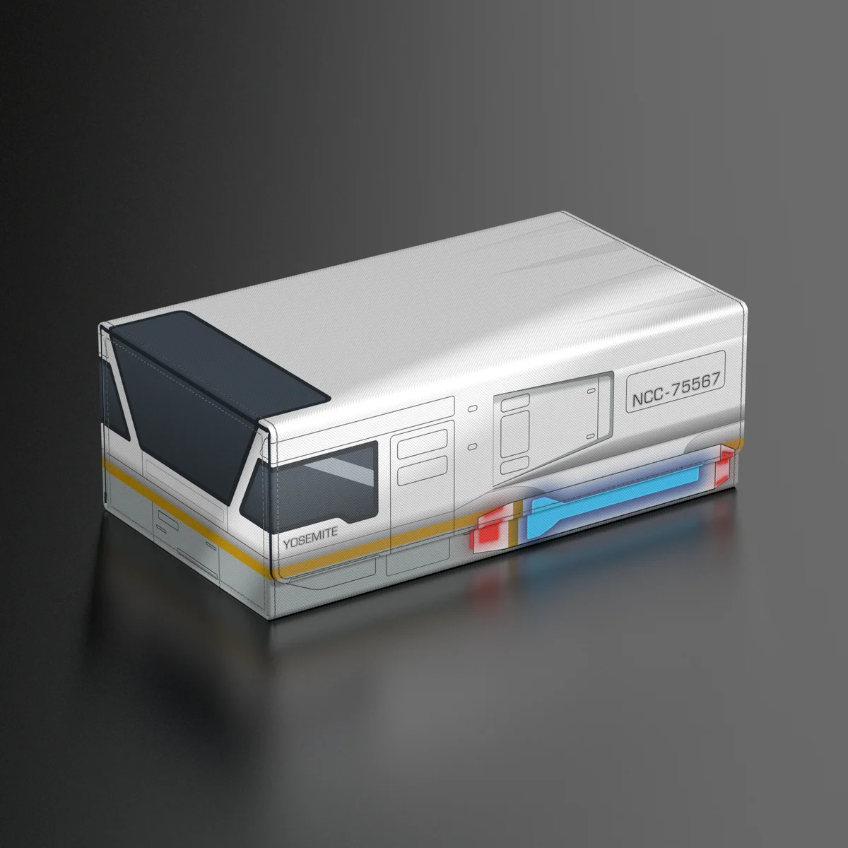 Squaroes Collectors Case 800 Star Trek: Lower Decks™ - Shuttlecraft Yosemite