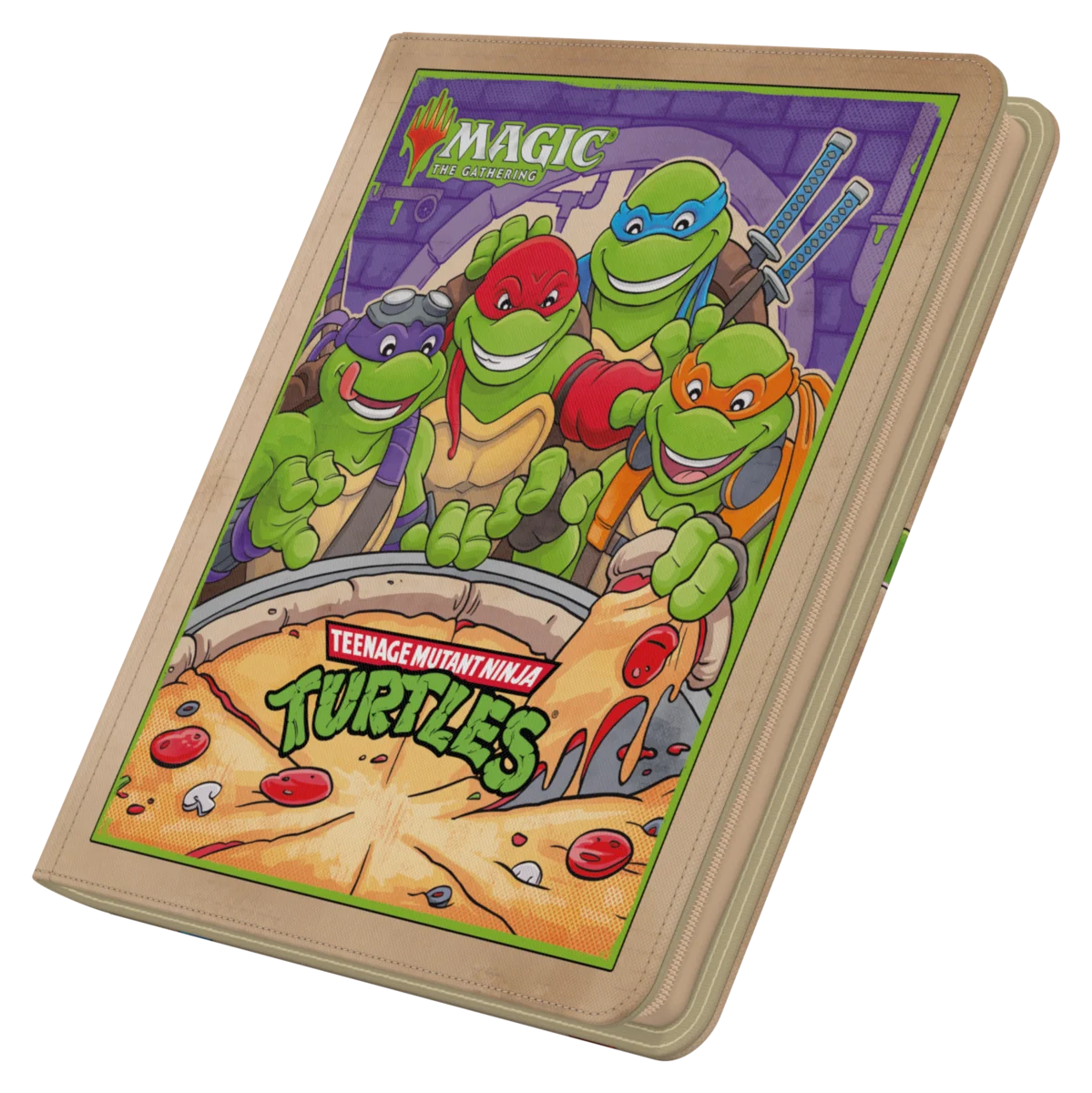 Ultimate Guard Zipfolio 480 Xenoskin Magic: The Gathering | Teenage Mutant Ninja Turtles - Pizza Box