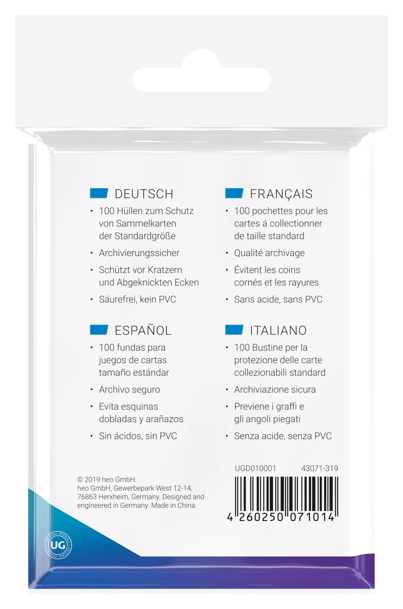 Ultimate Guard Classic Sleeves