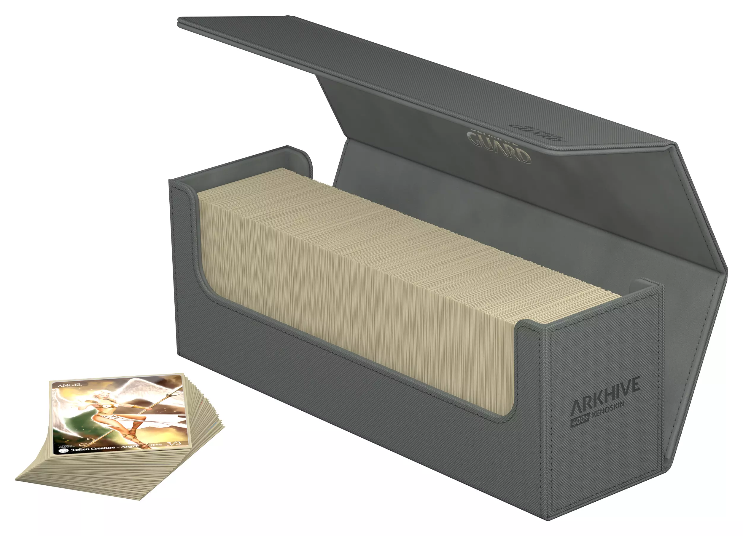Ultimate Guard Card Deck Box Arkhive 400+ Grey Grau