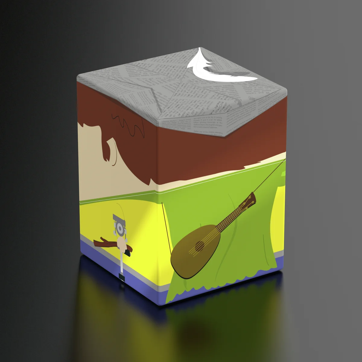 South Park Squaroe deck box by Ultimate Guard