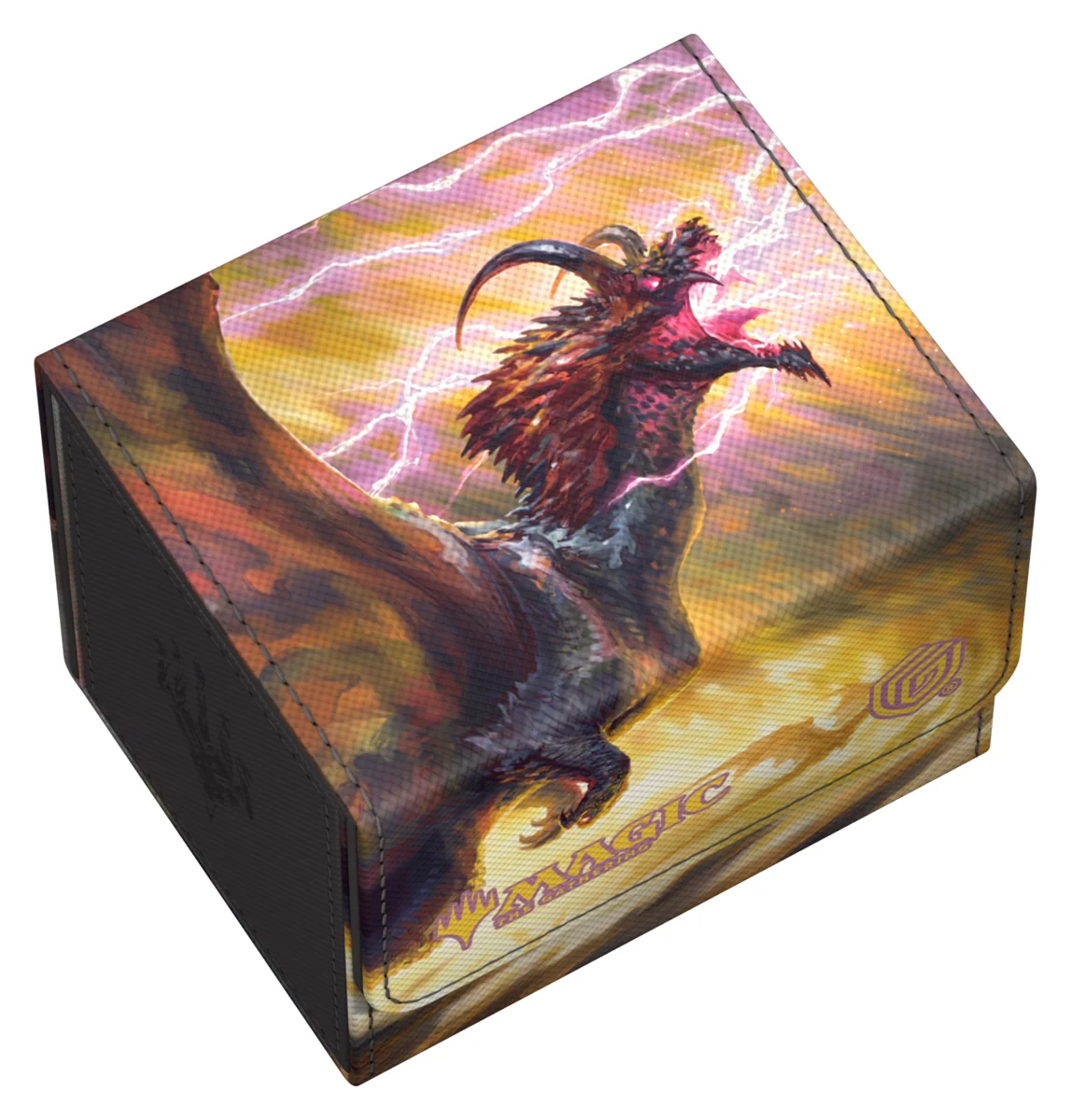 Ultimate Guard Sidewinder 100+ Xenoskin Magic: The Gathering "Tarkir: Dragonstorm" Ghostfire - Stormscale Scion
