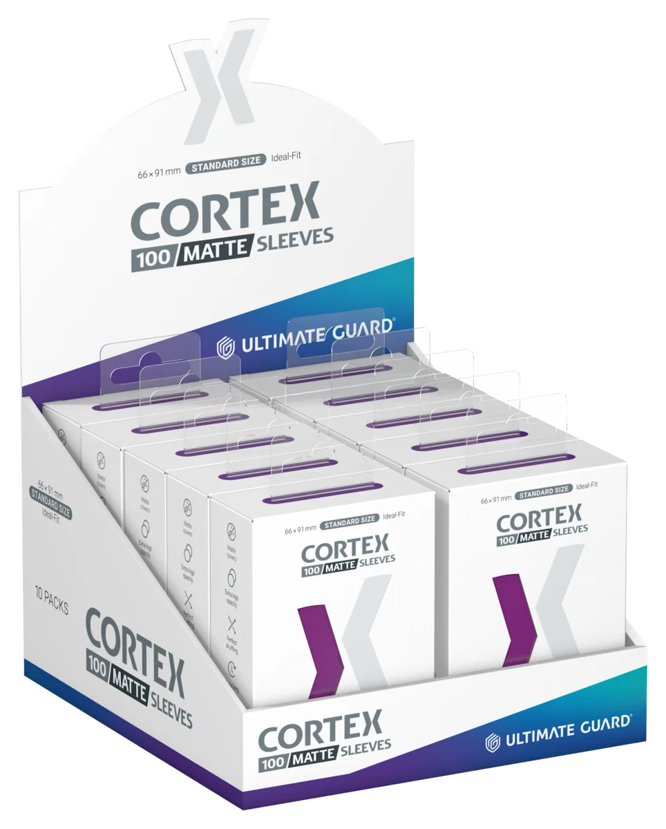 Ultimate Guard Cortex Sleeves Matte Standard Size (100) - Purple