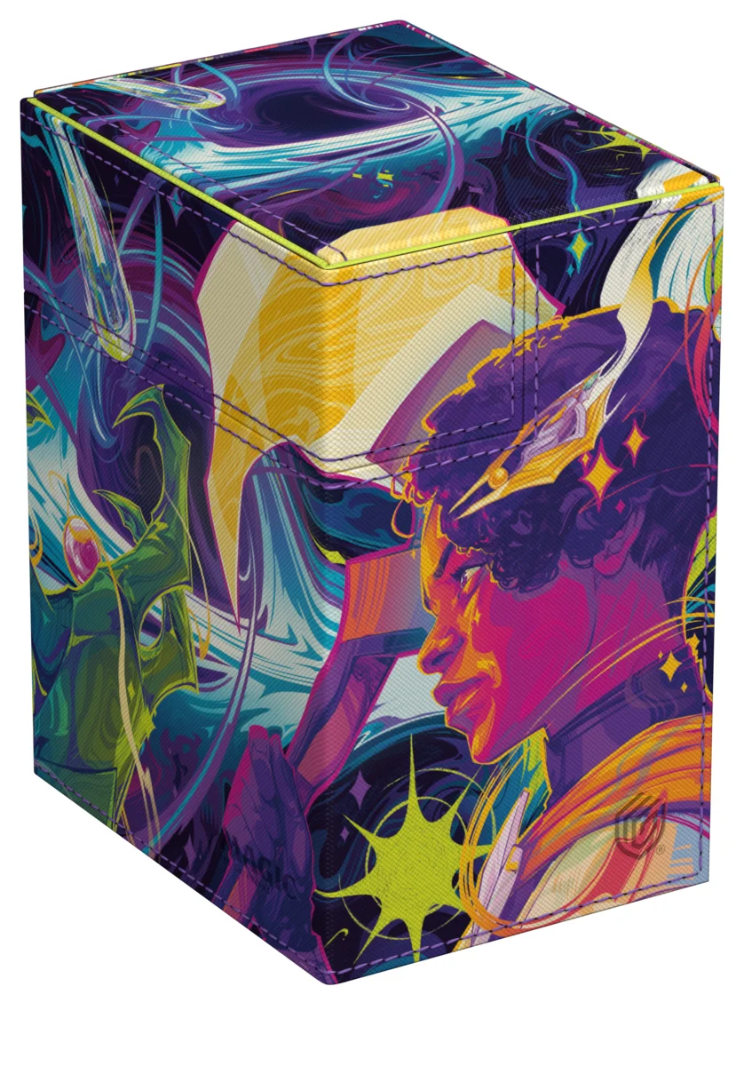 Flip'n'Tray 133+ Xenoskin Magic: The Gathering "Edge of Eternities" Haliya and Tezzeret