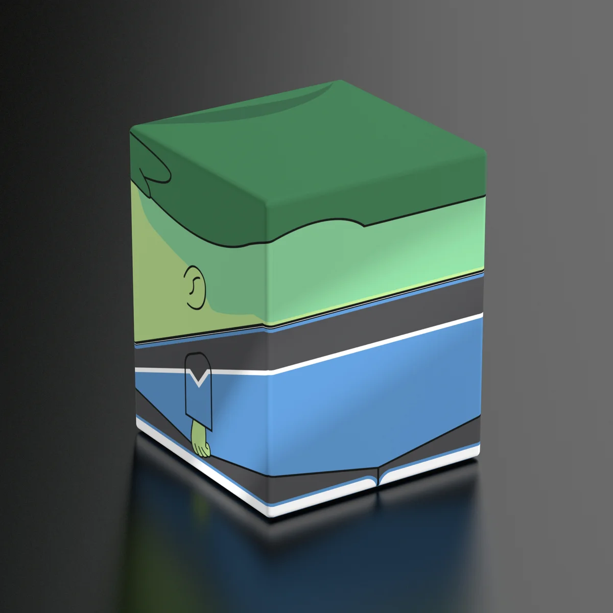 Teenage Mutant Ninja Turtles Squaroe deck box by Ultimate Guard