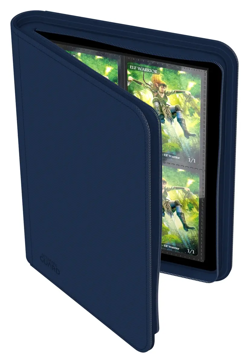 Ultimate Guard Zipfolio 160 8-Pocket Xenoskin trading card binder
