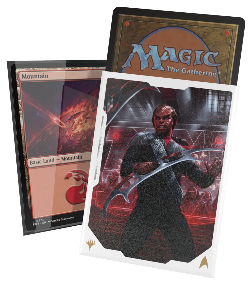 Ultimate Guard Art Sleeves Magic: The Gathering | Star Trek - Worf, Defiant Commander