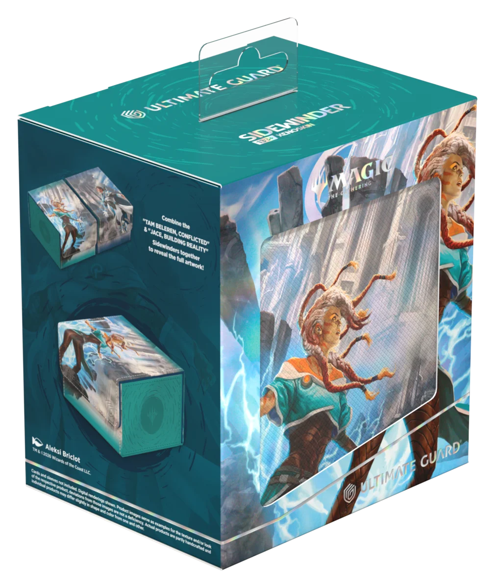 Ultimate Guard Sidewinder 133+ Xenoskin Magic: The Gathering "Reality Fracture" - Tam Beleren, Conflicted