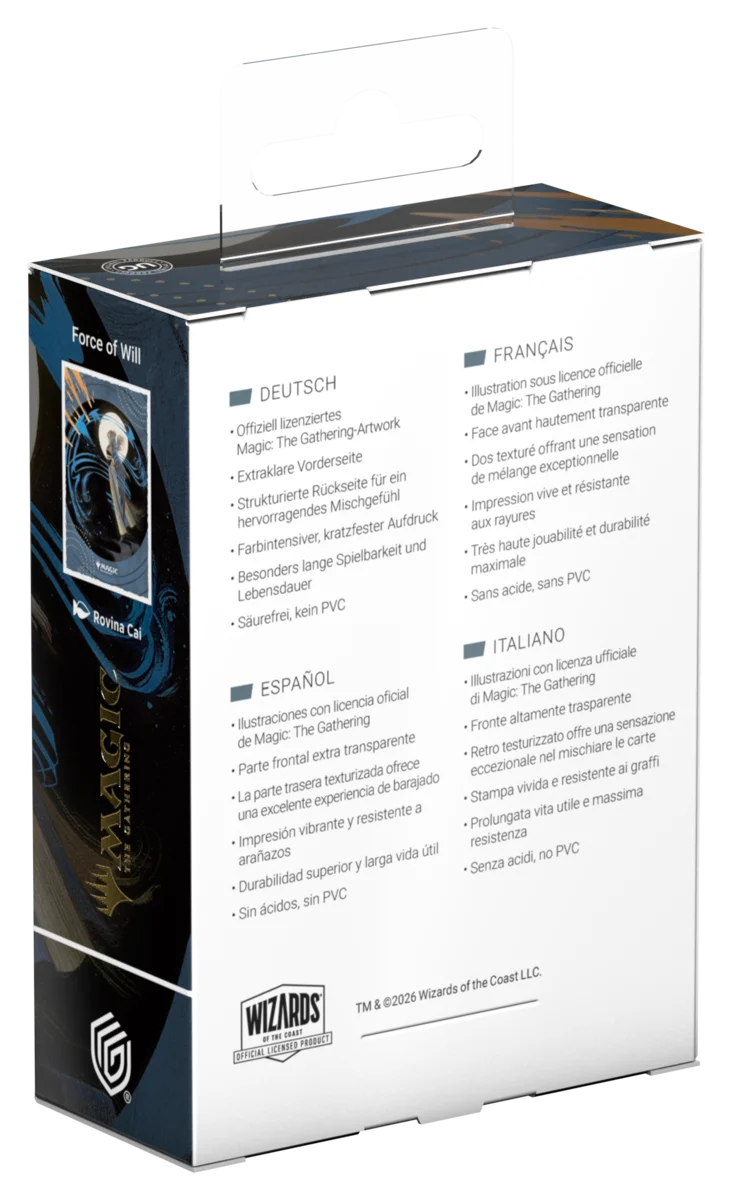 Ultimate Guard Art Sleeves Magic: The Gathering "Secrets of Strixhaven" - Force of Will