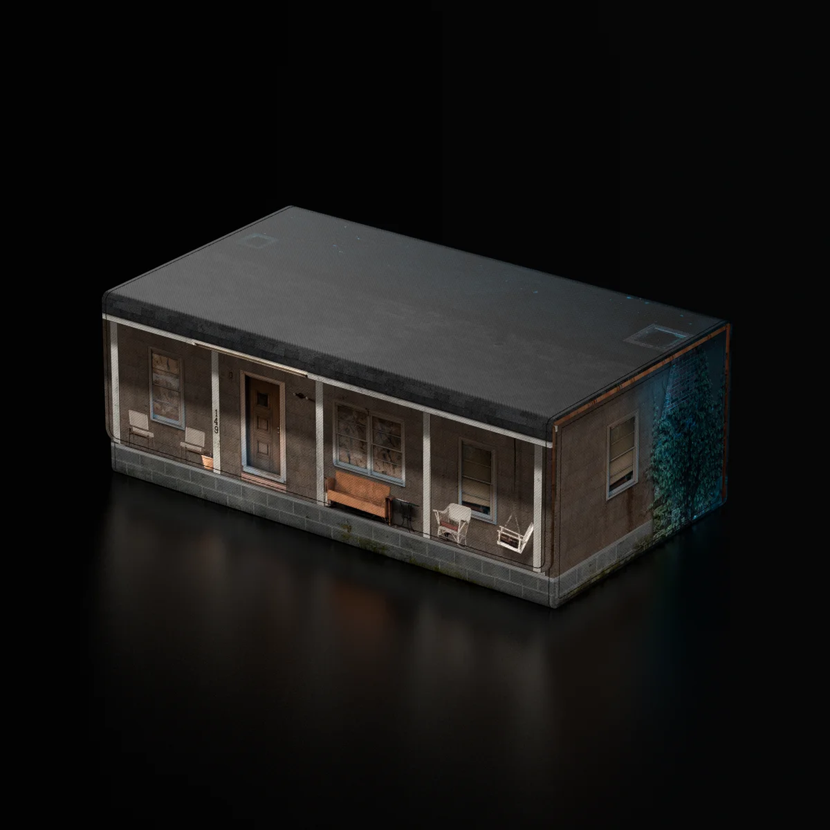 Squaroes Collectors Case 800 Stranger Things - The Byers House