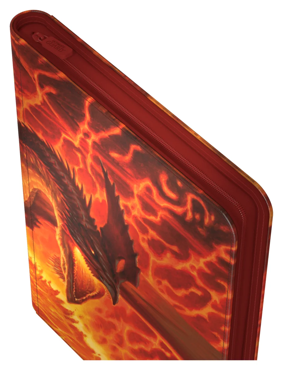 Ultimate Guard Zipfolio 360 Xenoskin Magic: The Gathering "Tarkir: Dragonstorm" - Magmatic Hellkite