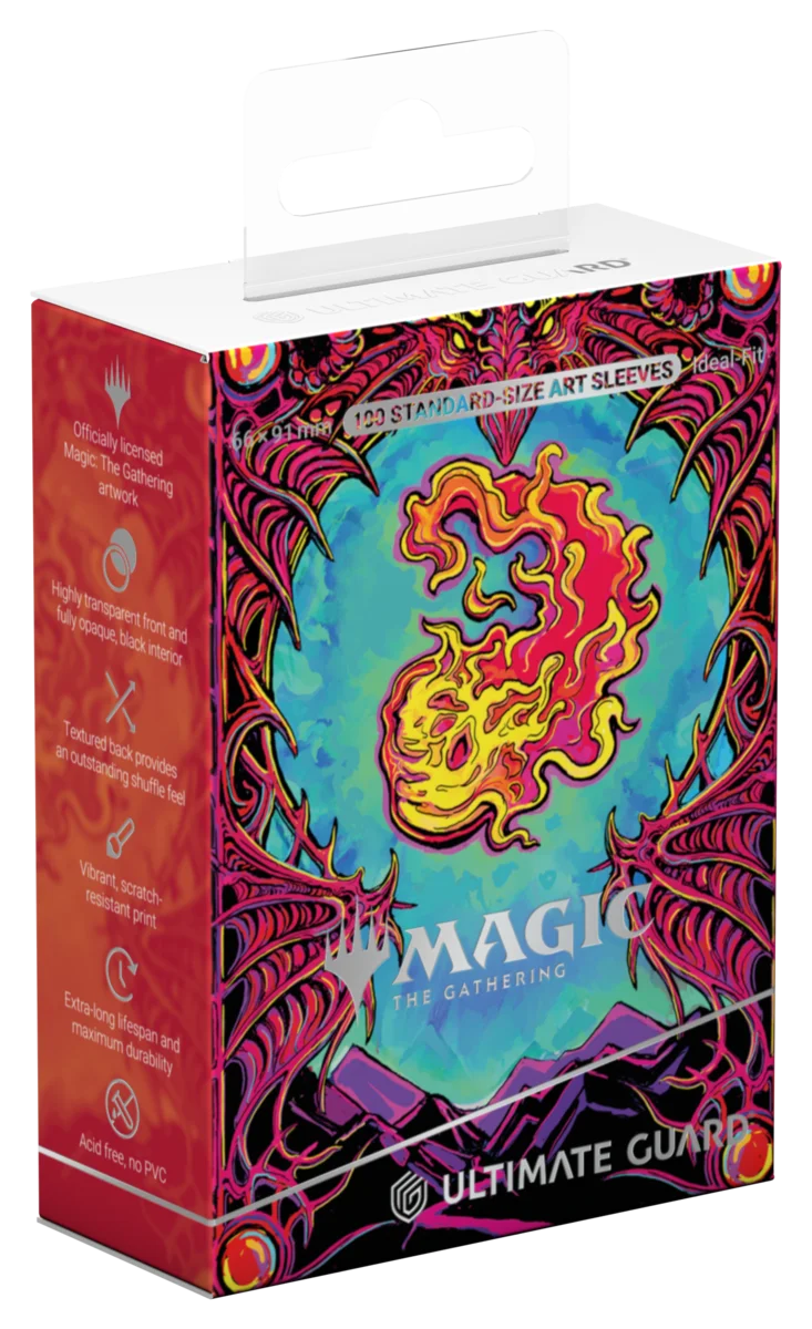 Ultimate Guard Art Sleeves Magic: The Gathering  "Mana Token" - Mountain