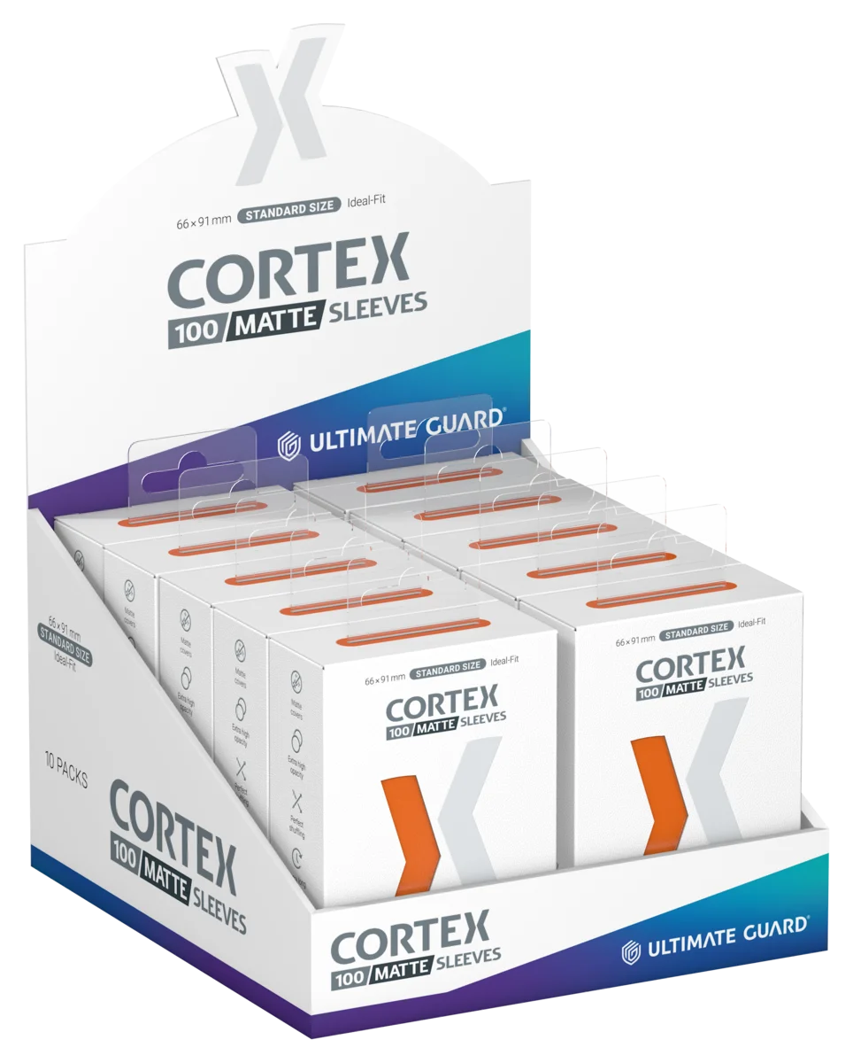 Ultimate Guard Cortex Sleeves Matte Standard Size (100) - Orange