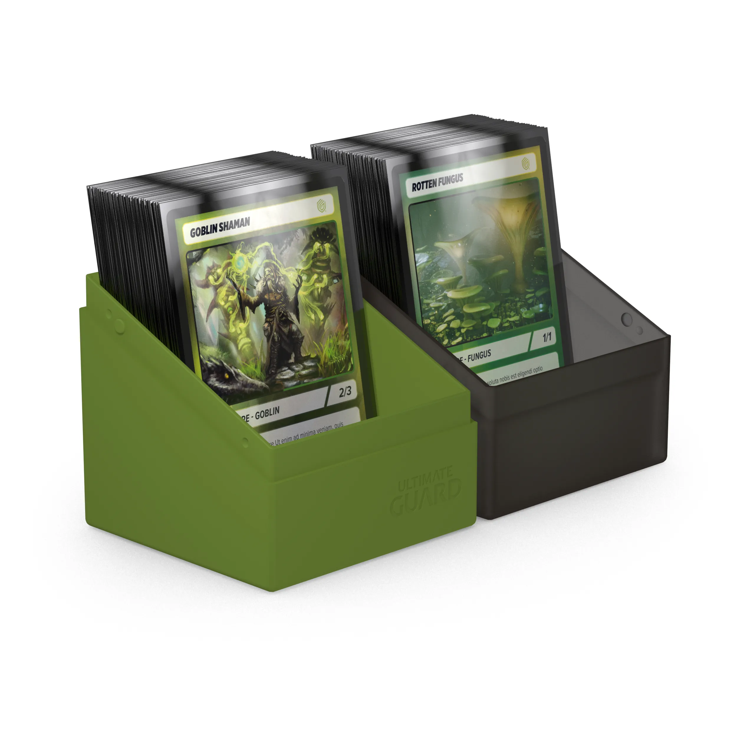 Ultimate Guard Card Deck Box Boulder 100+ Druidic Secrets Arbor (Olive Green)