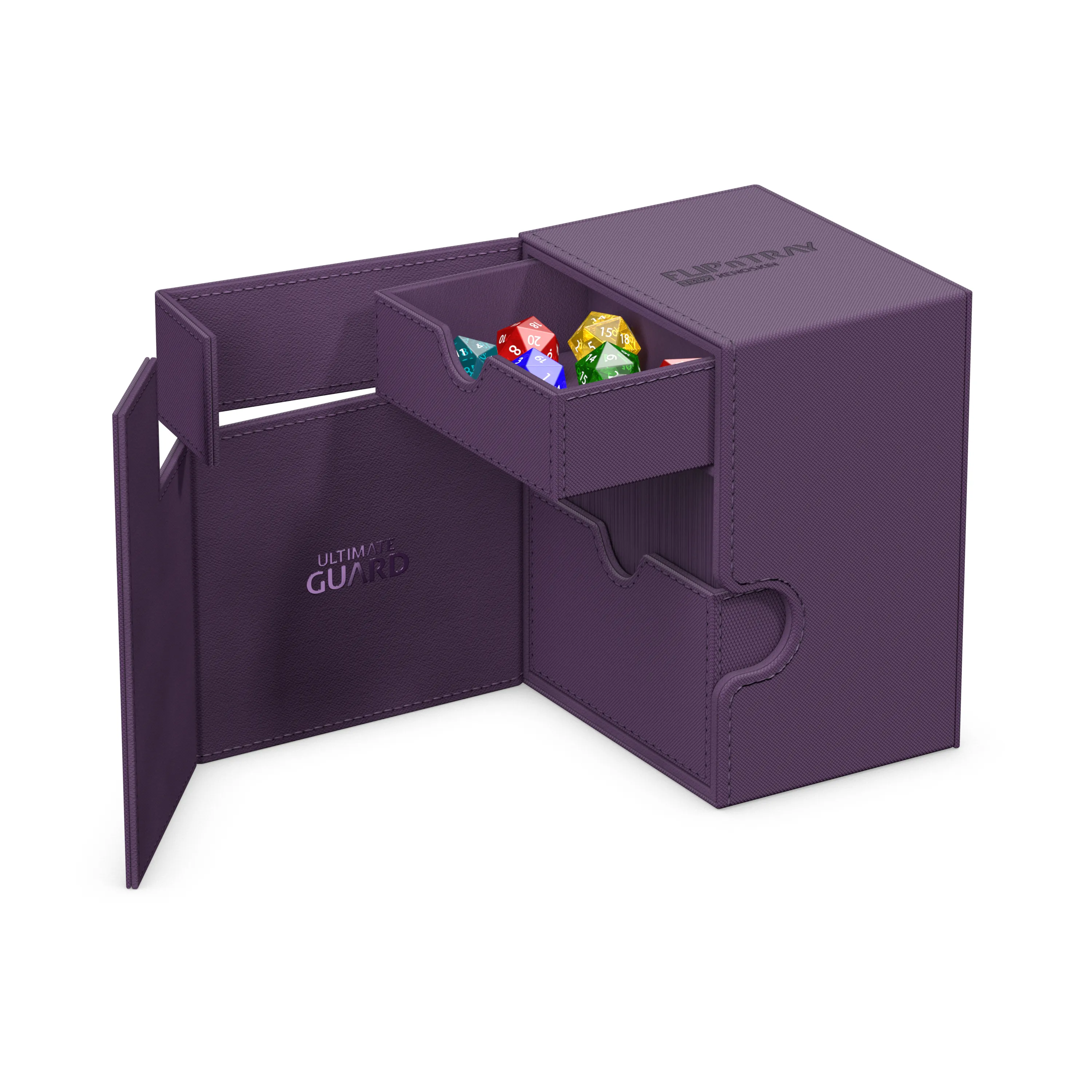 Ultimate Guard Card Deck Box Flip'n'tray 133+ Purple Violett
