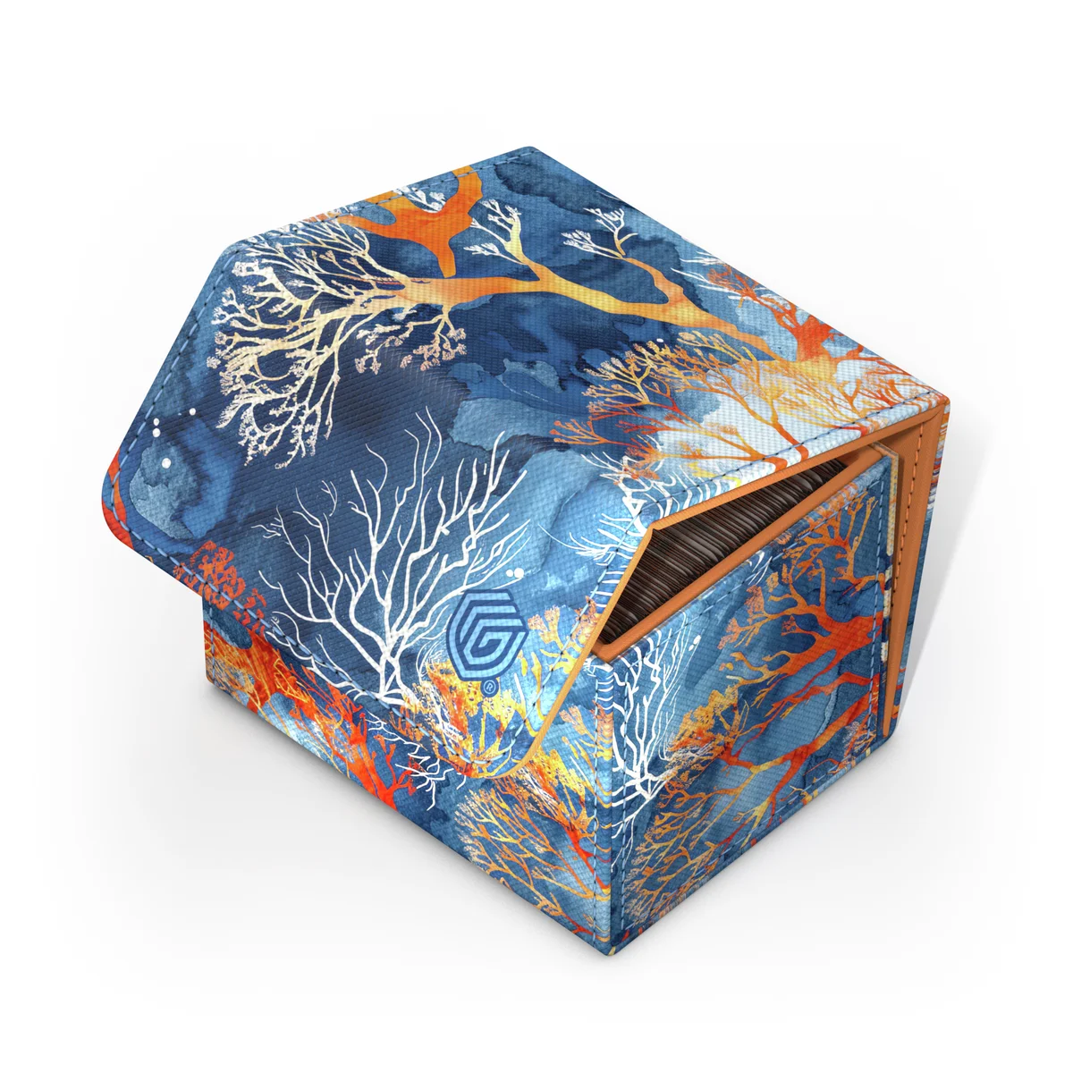 Ultimate Guard Sidewinder 100+ Coral Places Xenoskin deck box