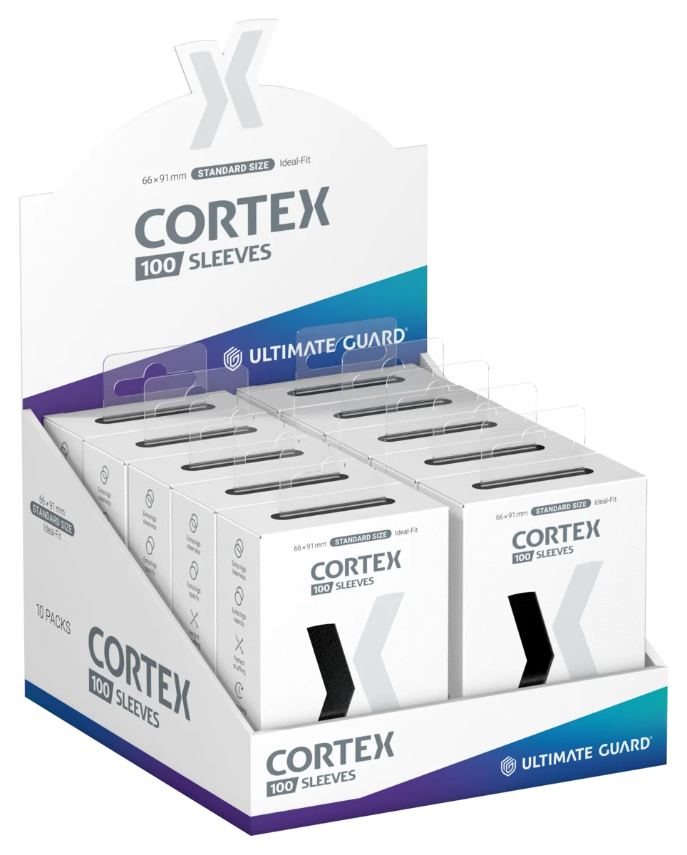 Ultimate Guard Cortex Sleeves Standard Size (100) - Black