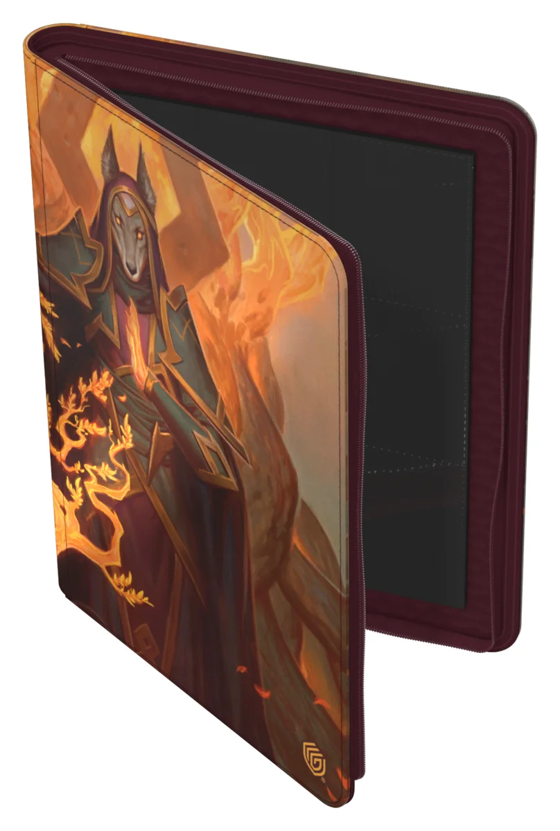 Ultimate Guard Zipfolio 360 18-Pocket Xenoskin trading card binder from Magic: The Gathering's Tarkir set