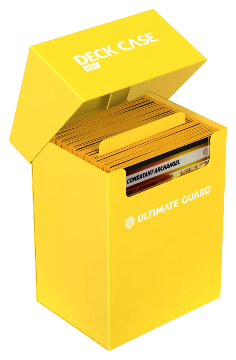 Ultimate Guard Deck Case 80+ - Yellow