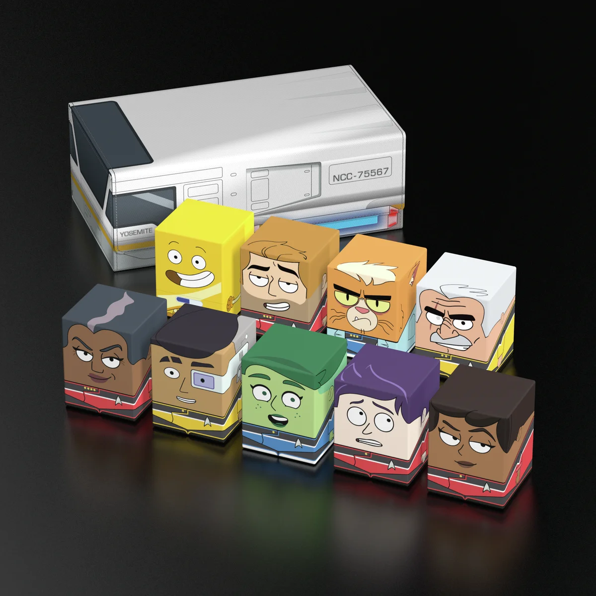 Squaroes Collectors Case 800 Star Trek: Lower Decks™ - Shuttlecraft Yosemite