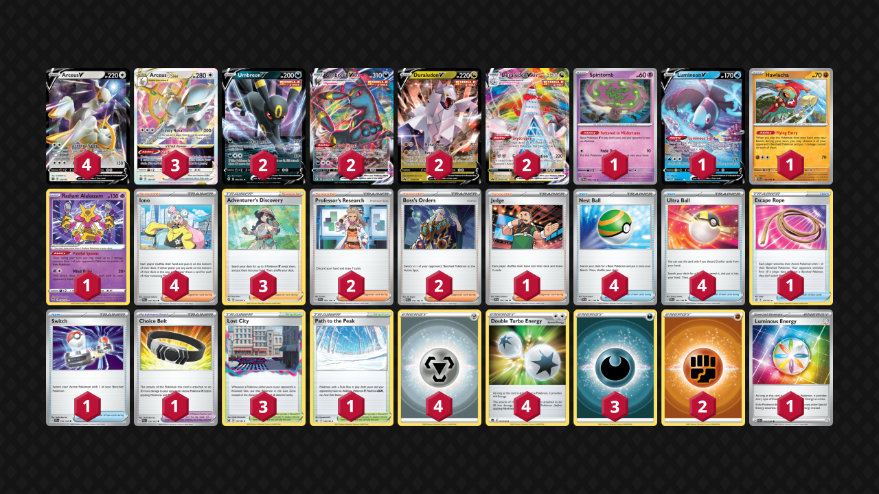 Arceus-Giratina Deck - PokemonCard