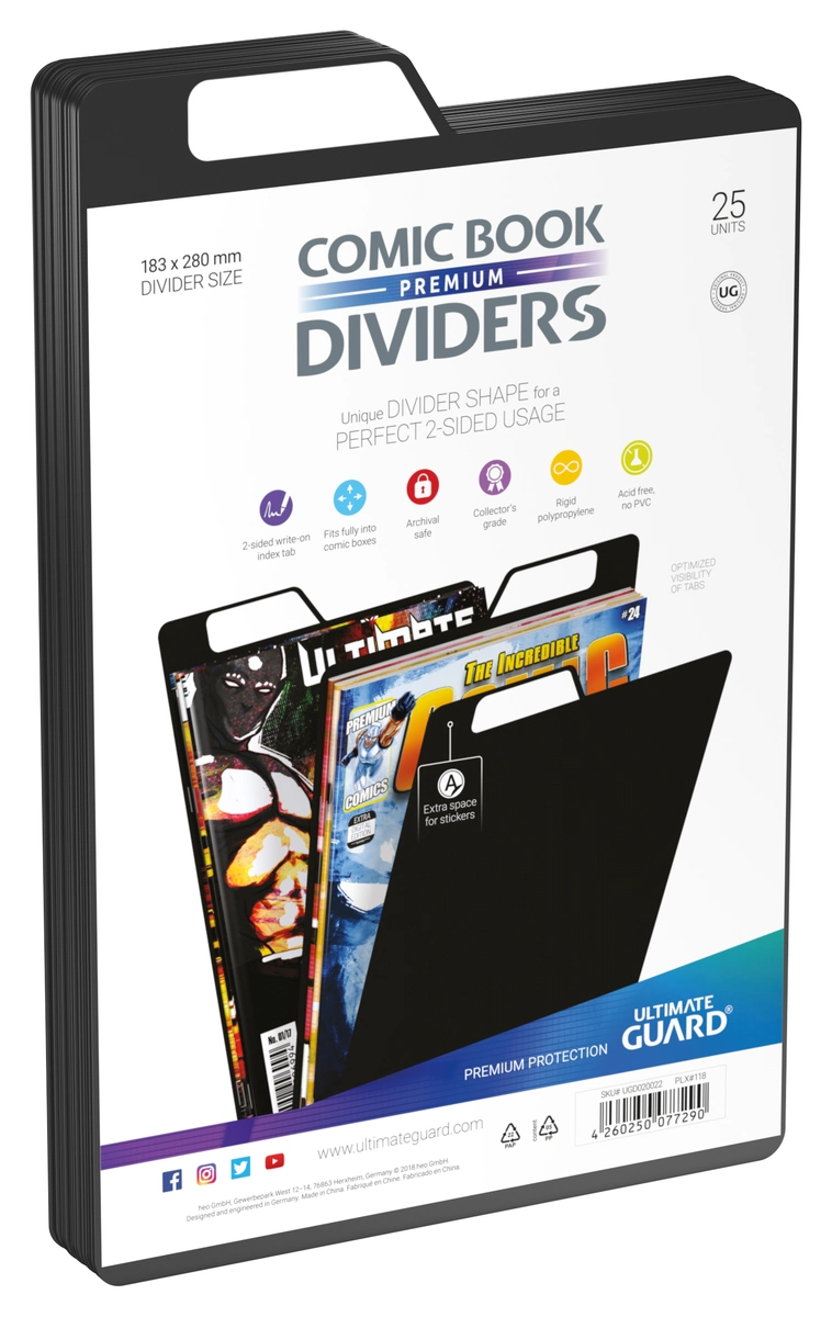 Ultimate Guard Comic Book Dividers