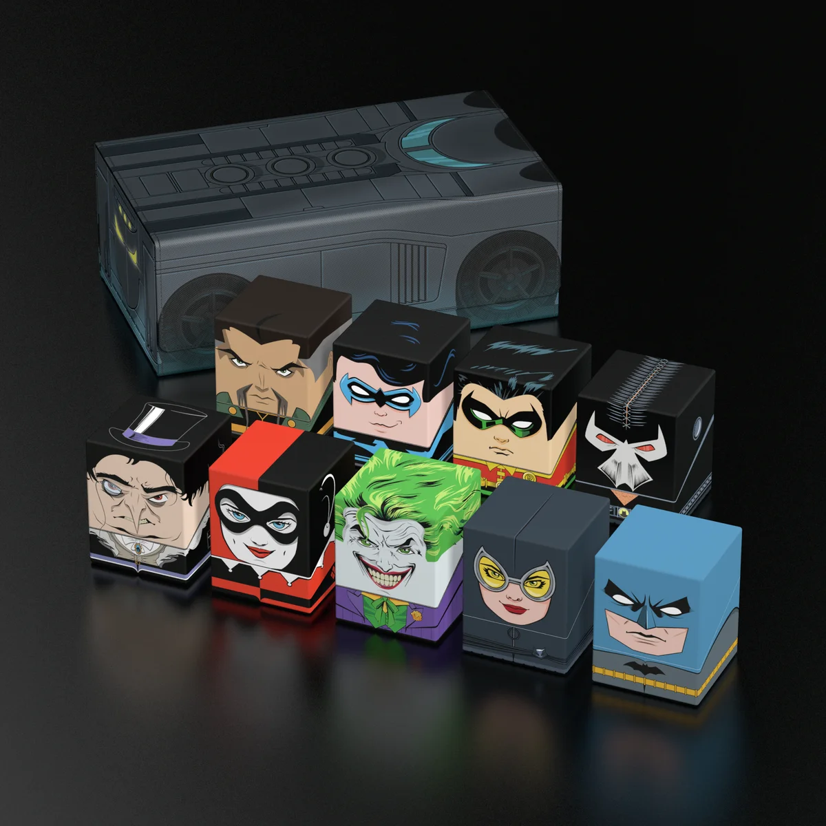 Squaroes Collectors Case 800 DC Batman: Gotham City - Batmobile