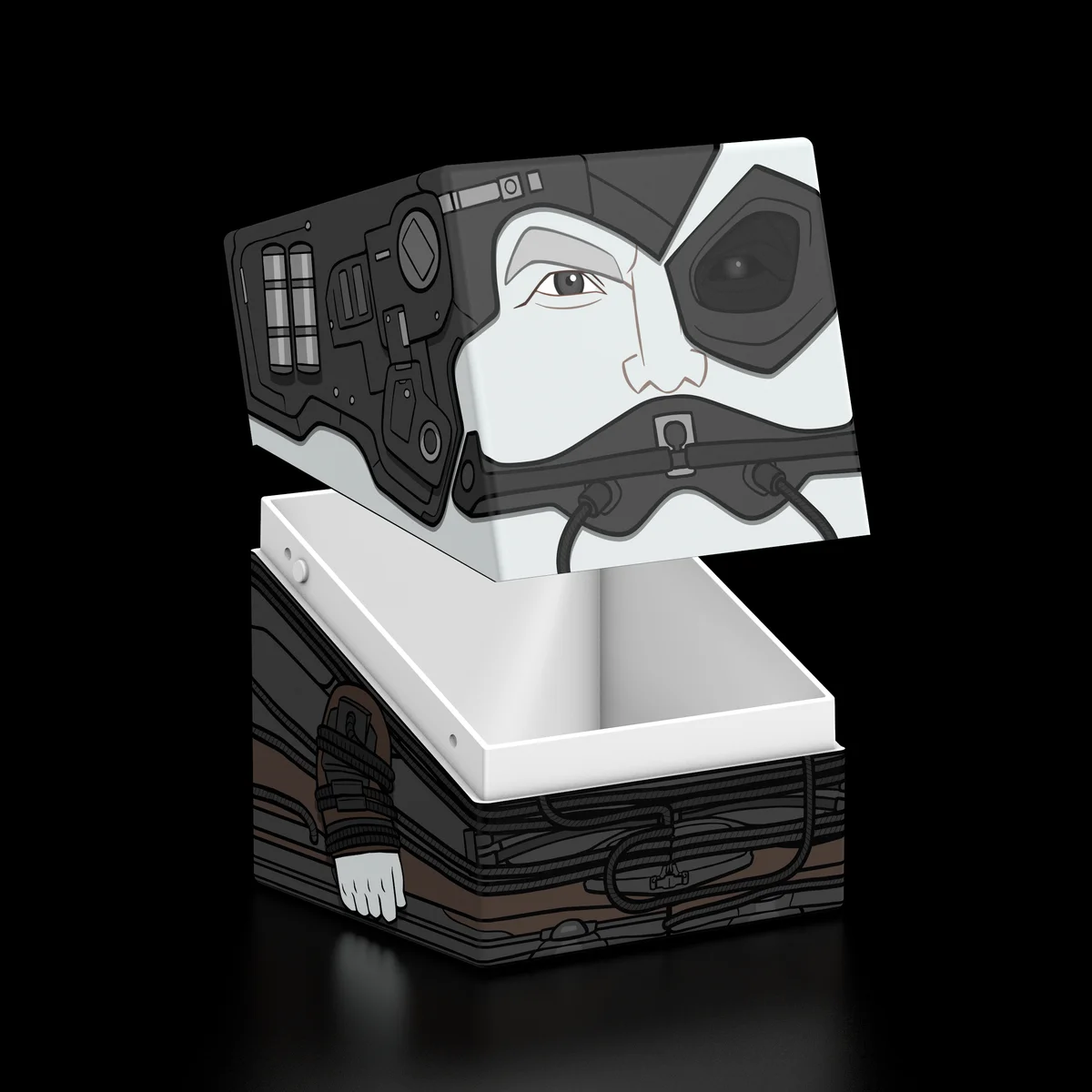 Squaroes Squaroe Star Trek: The Next Generation ST027 - Borg Drone