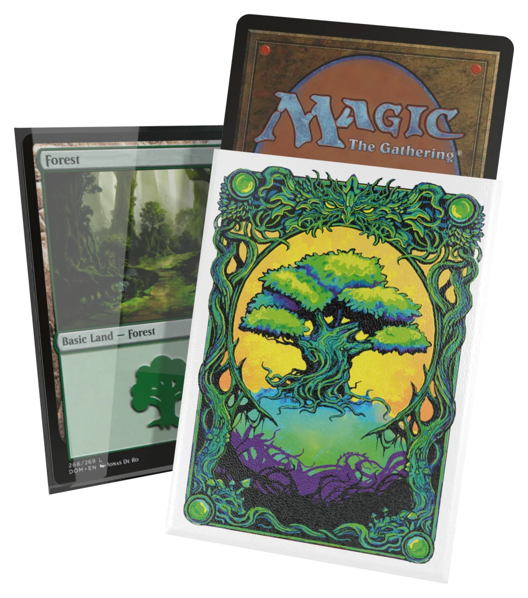 Ultimate Guard Art Sleeves Magic: The Gathering  "Mana Token" - Forest