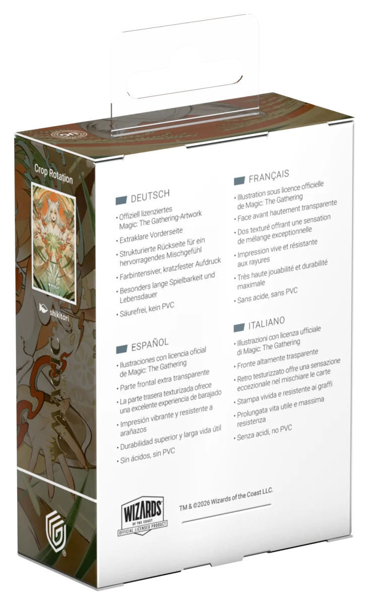 Ultimate Guard Art Sleeves Magic: The Gathering "Secrets of Strixhaven" - Crop Rotation