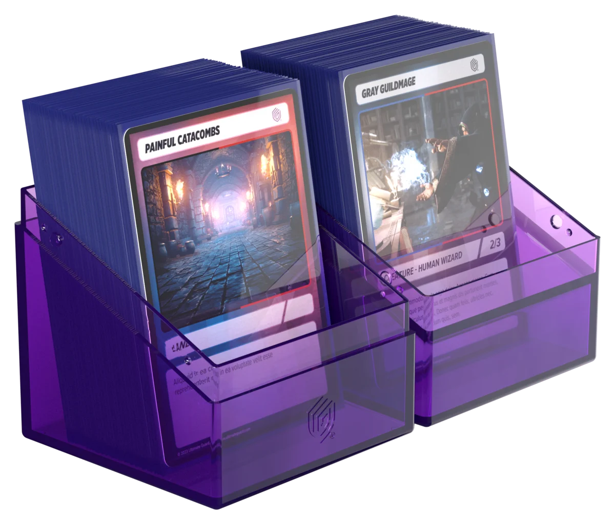 Ultimate Guard Boulder 100+ Clear - Amethyst