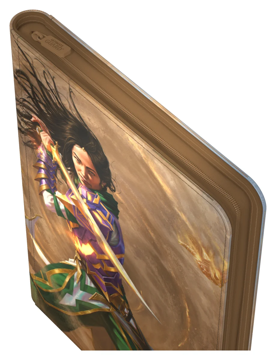 Ultimate Guard Zipfolio 360 18-Pocket Xenoskin trading card binder from Magic: The Gathering's Tarkir set