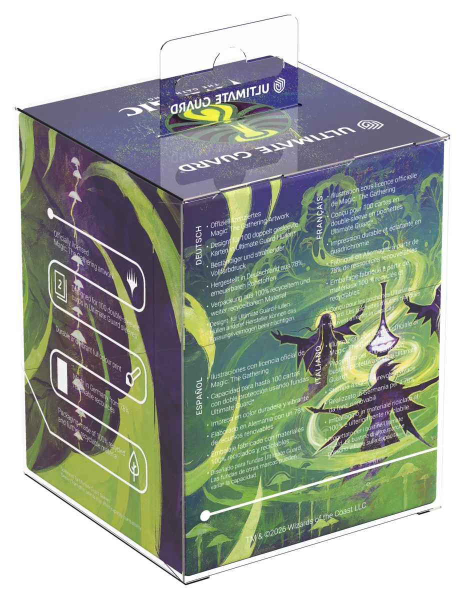 Ultimate Guard RTE Boulder 100+ Magic: The Gathering "Secrets of Strixhaven" - Quandrix Ultimate Guard RTE Boulder 100+ Magic: The Gathering "Secrets of Strixhaven" - Witherbloom