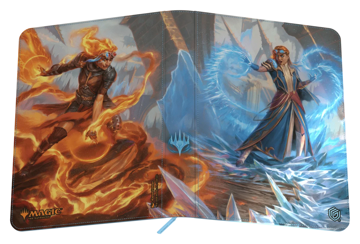 Ultimate Guard Zipfolio 360 Xenoskin Magic: The Gathering "Reality Fracture" - Chandra, Chill of Compliance / Chandra, Torch of Defiance