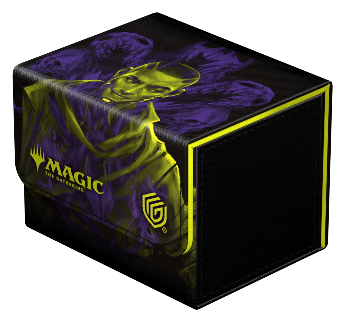 Ultimate Guard Sidewinder 100+ Xenoskin deck box from Magic: The Gathering's Duskmourn set