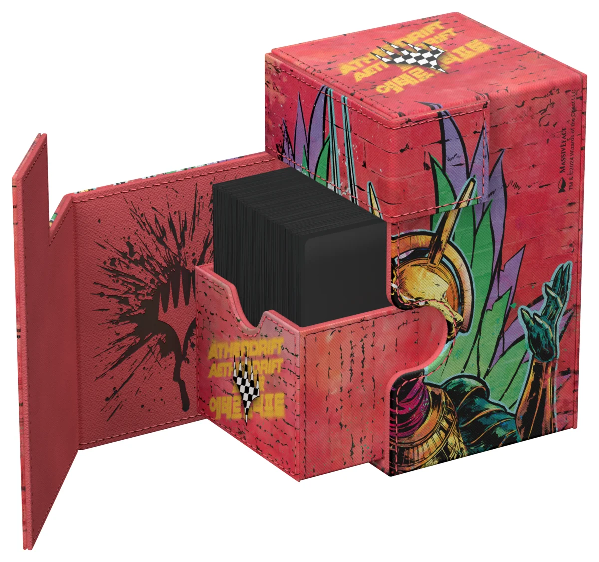 Ultimate Guard Flip'n'Tray 100+ Xenoskin Magic: The Gathering "Aetherdrift" - Hazoret, Godseeker
