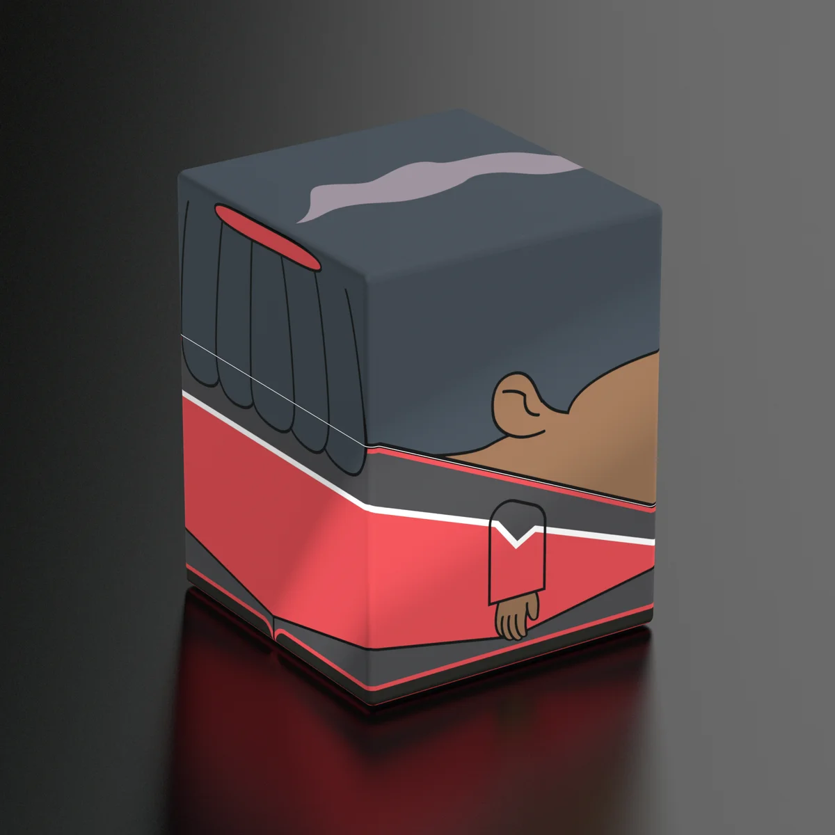 Teenage Mutant Ninja Turtles Squaroe deck box by Ultimate Guard