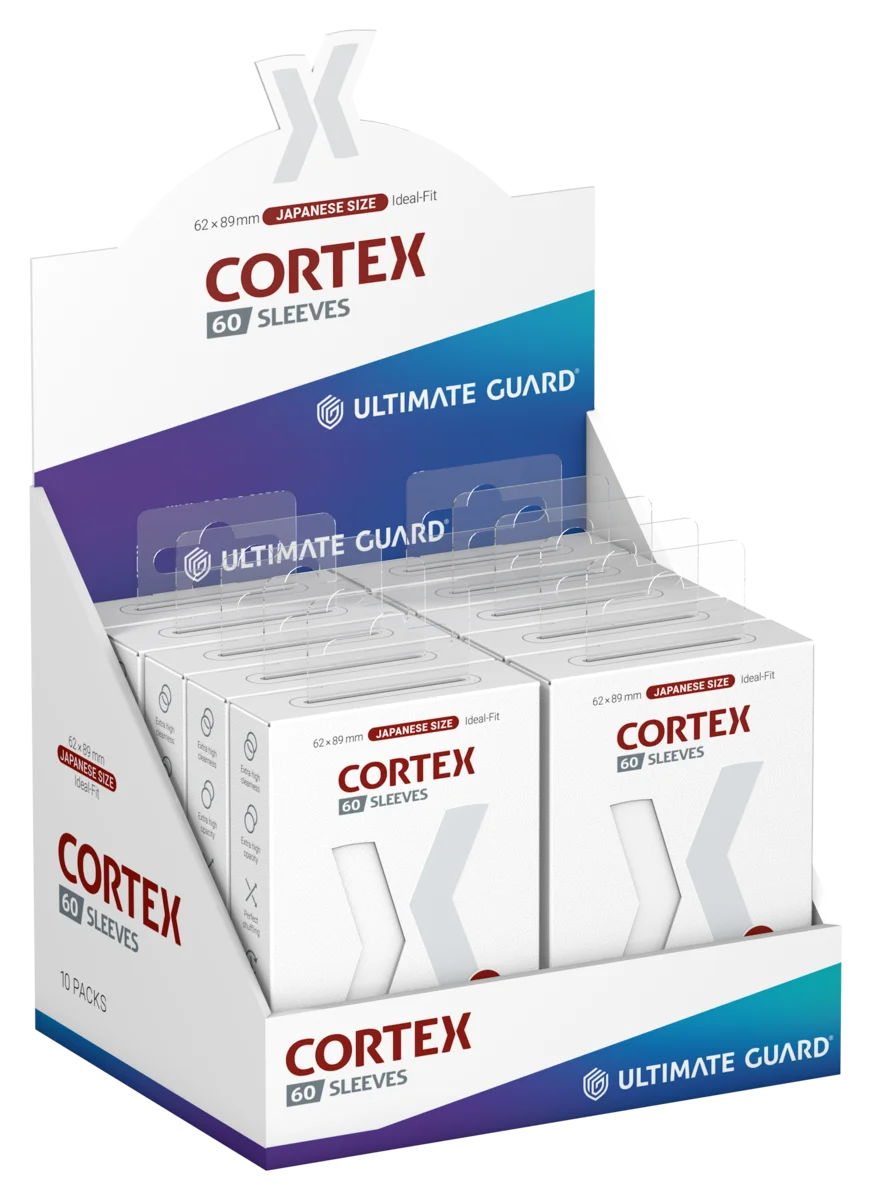 Ultimate Guard Cortex Sleeves Japanese Size (60) - White