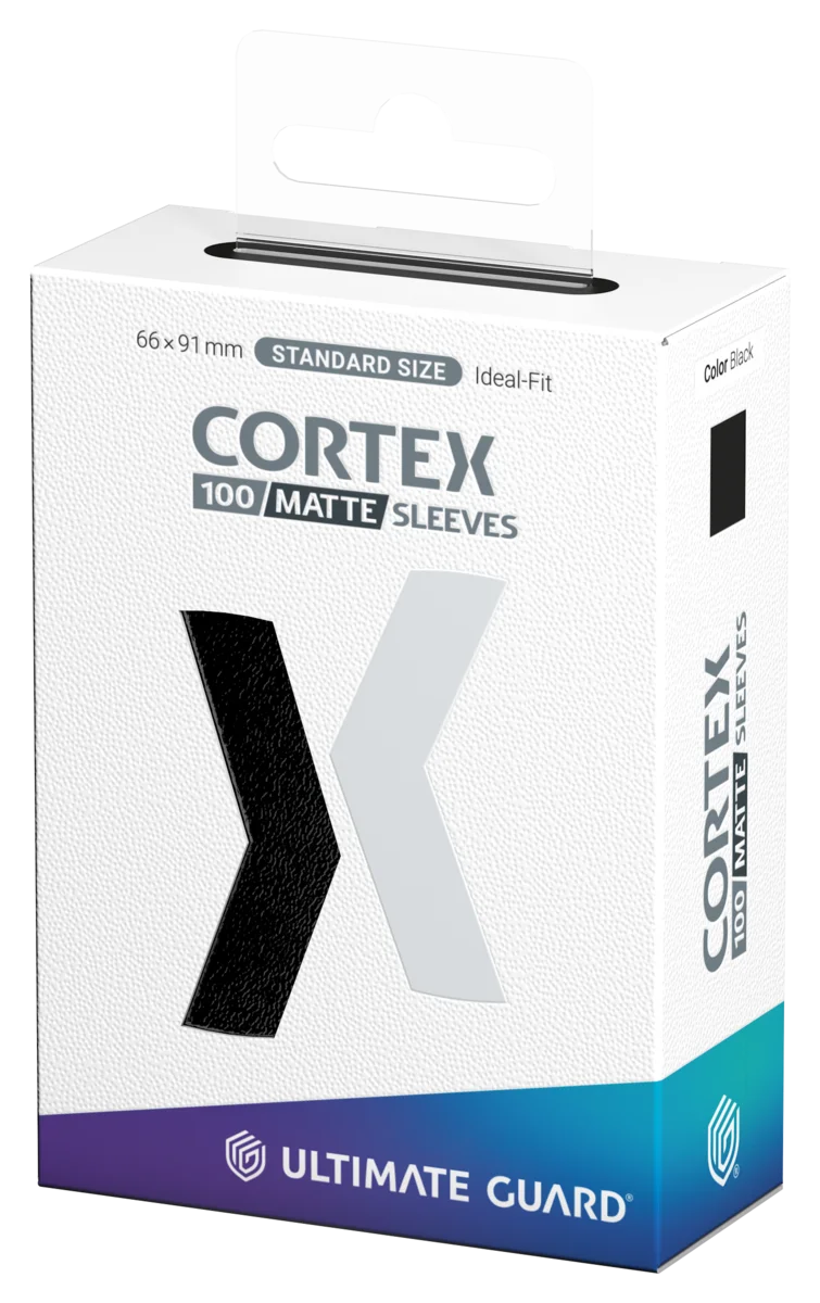 Ultimate Guard Cortex Sleeves Matte Standard Size (100) - Black