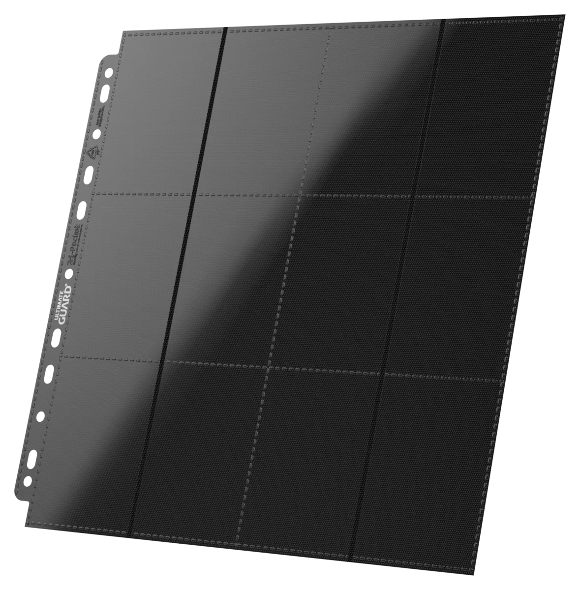 Ultimate Guard 24-Pocket QuadRow Pages Side-Loading (10) - Black Ultimate Guard 24-Pocket QuadRow Pages Side-Loading (10) - Black