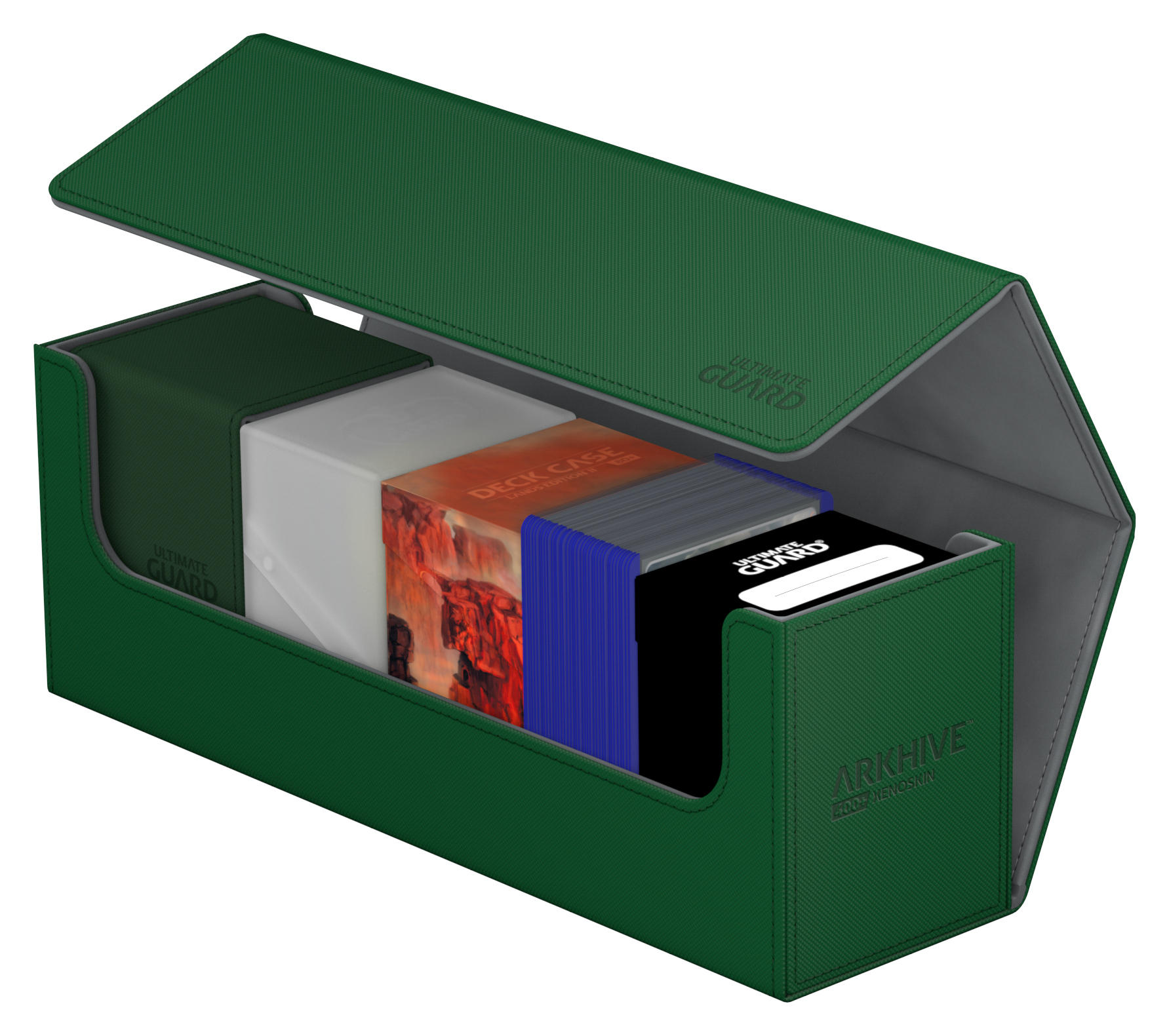 Ultimate Guard Arkhive Flip Case 400 Standard Size XenoSkin™ Orange Carte 