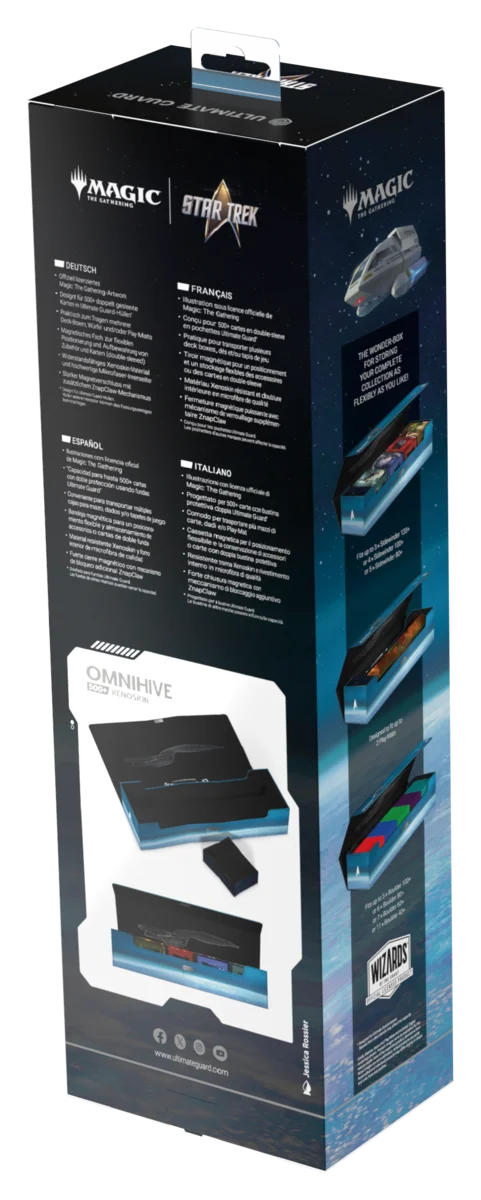 Ultimate Guard Omnihive 500+ Xenoskin Magic: The Gathering | Star Trek - Enterprise & Magelan
