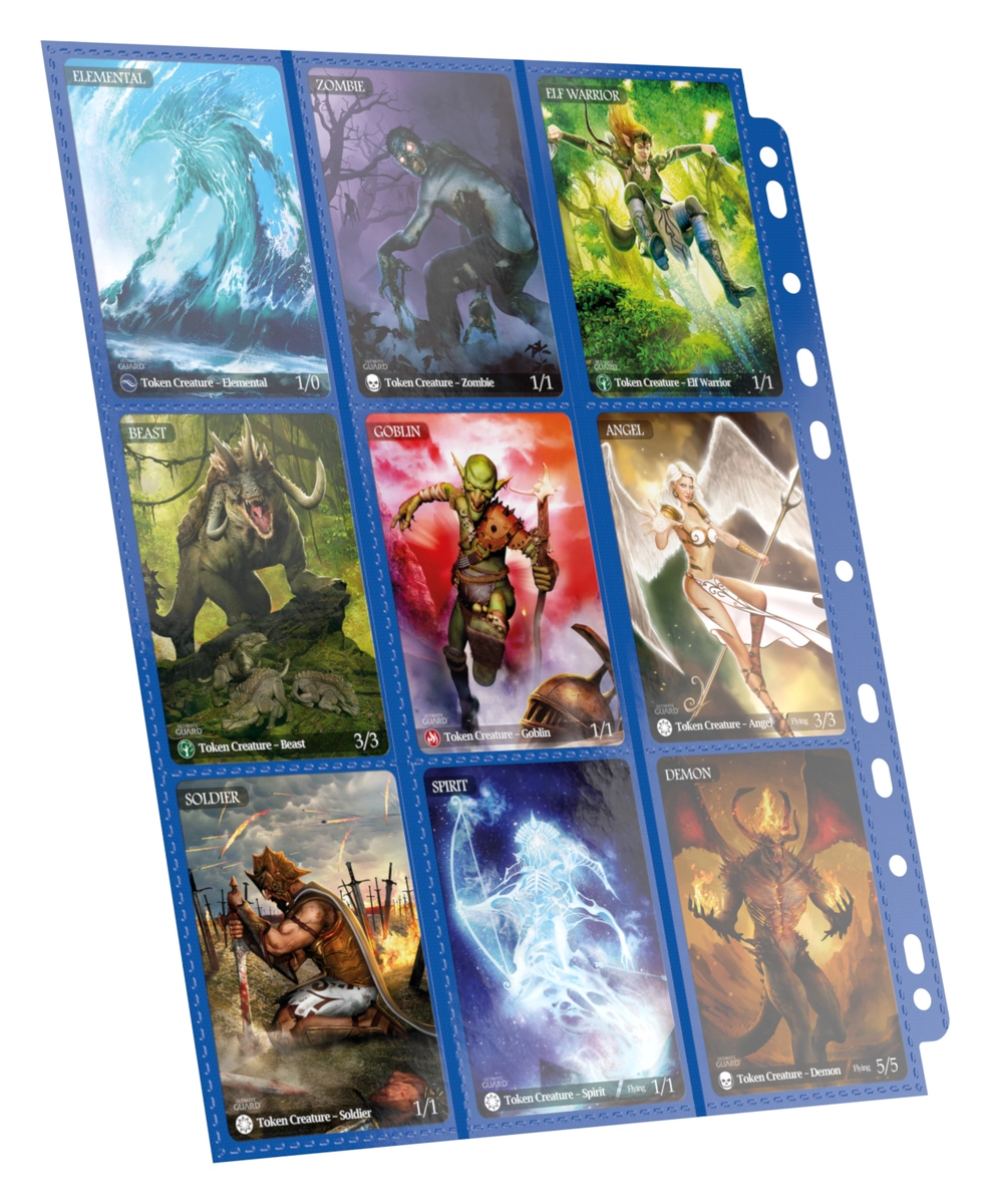 Ultimate Guard 18-Pocket Pages Side-Loading for trading card binders 